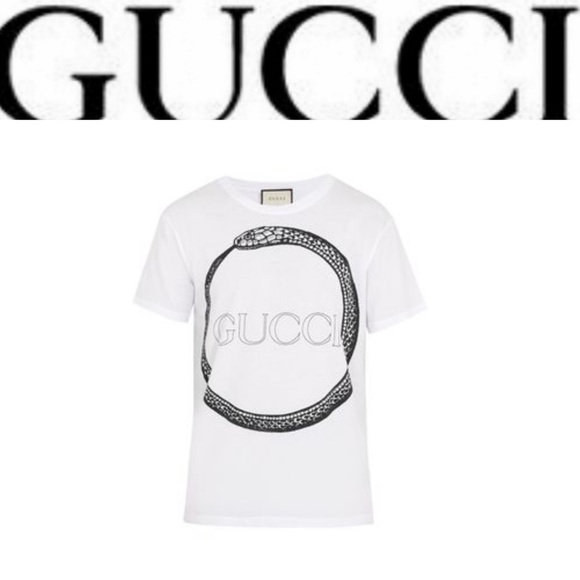 Gucci Other - ‼️SOLD‼️Gucci white snake t-shirt